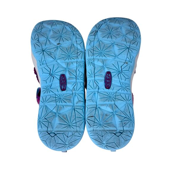 Keen‎ Moxie Sandal Kid's US 4 Purple Cinch Bungee Closed Toe Rubber Sole 1019258 - Picture 7 of 8